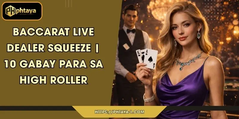 Baccarat live dealer squeeze | 10 Gabay para sa High Roller