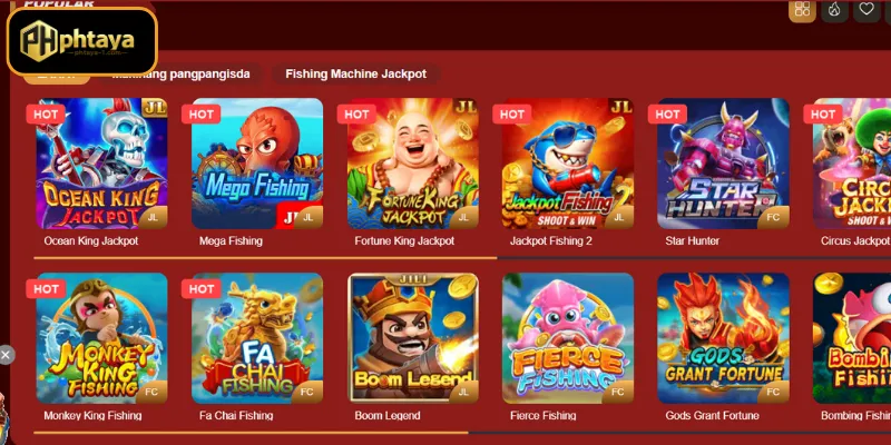 Barilan ng Isda PHTAYA: Arcade Game na may Rewards