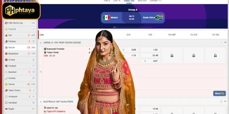 Live betting sa mga sikat na liga