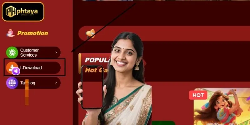 Proseso kung paano I download ang PHTAYA sa mobile