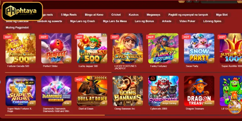 Slots ng PHTAYA: Swerte sa Bawat Spin